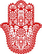 Hamsa or K̲h̲amsa is a Semitic hand amulet which translates as 5 in Arabic, Syriac, and Maltese and as 50 in Amharic. The Hebrew word is only a transliteration of the Arabic.