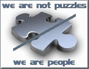 I am not a puzzle. I am a person.
